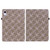 iPad mini 7 (2024) / mini 6 (2021) Color Weave Smart Leather Tablet Case - Brown