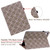 iPad mini 7 (2024) / mini 6 (2021) Color Weave Smart Leather Tablet Case - Brown
