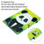 iPad mini 7 (2024) / mini 6 (2021) Coloured Drawing Horizontal Flip Leather Tablet Case with Holder & Card Slot & Sleep / Wake-up Function - Panda