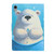 iPad mini 7 (2024) / mini 6 (2021) Coloured Drawing Horizontal Flip Leather Tablet Case with Holder & Card Slot & Sleep / Wake-up Function - Polar Bear
