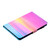 iPad mini 7 (2024) / mini 6 (2021) Coloured Drawing Stitching Horizontal Flip Leather Tablet Case with Holder & Card Slot & Sleep / Wake-up Function - Sunrise