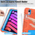 iPad mini 7 (2024) / mini 6 (2021) Contrast Color Robot Silicone + PC Tablet Case - Orange Blue iPad mini 7 (2024) / mini 6 (2021) Contrast Color Robot Silicone + PC Tablet Case - Orange Blue