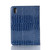 iPad mini 7 (2024) / mini 6 (2021) Crocodile Leather Tablet Case with Holder - Blue iPad mini 7 (2024) / mini 6 (2021) Crocodile Leather Tablet Case with Holder - Blue