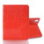 iPad mini 7 (2024) / mini 6 (2021) Crocodile Leather Tablet Case with Holder - Red