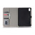 iPad mini 7 (2024) / mini 6 (2021) Crocodile Leather Tablet Case with Holder - Red