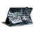 iPad mini 7 (2024) / mini 6 (2021) Crystal Texture Painted Leather Smart Tablet Case - Cat Reflection Tiger