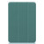iPad mini 7 (2024) / mini 6 (2021) Custer Texture 3-Fold Holder Smart Leather Tablet Case - Dark Green
