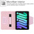 iPad mini 7 (2024) / mini 6 (2021) Diamond Pattern Hardware Buckle Smart Leather Tablet Case - Pink iPad mini 7 (2024) / mini 6 (2021) Diamond Pattern Hardware Buckle Smart Leather Tablet Case - Pink