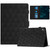 iPad mini 7 (2024) / mini 6 (2021) Diamond Texture Embossed Leather Smart Tablet Case - Black