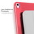 iPad mini 7 (2024) / mini 6 (2021) Double-sided Matte Translucent PC Tablet Leather Case with 3-folding Holder & Sleep / Wake-up Function - Light Blue