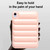 iPad mini 7 (2024) / mini 6 (2021) Eiderdown Cushion Shockproof Tablet Case - Pink