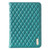 iPad mini 7 (2024) / mini 6 (2021) Elegant Rhombic Texture Horizontal Flip Leather Tablet Case - Green
