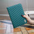 iPad mini 7 (2024) / mini 6 (2021) Elegant Rhombic Texture Horizontal Flip Leather Tablet Case - Green