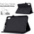 iPad mini 7 (2024) / mini 6 (2021) Embossed Smile Flip Tablet Leather Smart Case - Black iPad mini 7 (2024) / mini 6 (2021) Embossed Smile Flip Tablet Leather Smart Case - Black