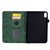 iPad mini 7 (2024) / mini 6 (2021) Embossed Smile Flip Tablet Leather Smart Case - Green