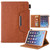 iPad mini 7 (2024) / mini 6 (2021) Hardware Buckle Smart Leather Tablet Case - Brown