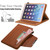 iPad mini 7 (2024) / mini 6 (2021) Hardware Buckle Smart Leather Tablet Case - Brown