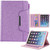 iPad mini 7 (2024) / mini 6 (2021) Hardware Buckle Smart Leather Tablet Case - Glitter Purple