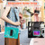 iPad mini 7 (2024) / mini 6 (2021) Heavy Duty Hybrid Tablet Case with Hand Grip & Strap - Light Blue