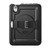 iPad mini 7 (2024) / mini 6 (2021) Honeycomb Hand Grip Turntable Stand Tablet Case - Black