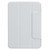 iPad mini 7 (2024) / mini 6 (2021) Horizontal Flip Ultra-thin Fixed Buckle Magnetic PU Tablet Case With Three-folding Holder & Sleep / Wake-up Function - Grey