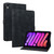 iPad mini 7 (2024) / mini 6 (2021) Lily Embossed Leather Smart Tablet Case - Black