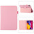 iPad mini 7 (2024) / mini 6 (2021) Litchi Texture Horizontal Flip PU Leather Tablet Case with Holder - Pink