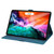 iPad mini 7 (2024) / mini 6 (2021) Love Butterfly Pattern Horizontal Flip Leather Tablet Case with Holder - Blue