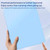 iPad mini 7 (2024) / mini 6 (2021) Magnetic Split Leather Smart Tablet Case with Pen Slot - Sky Blue