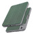 iPad mini 7 (2024) / mini 6 (2021) Mutural YASHI Series Cloth Pattern Texture Horizontal Flip Tablet Case - Green