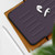 iPad mini 7 (2024) / mini 6 (2021) Notebook Magnetic Leather Tablet Case - Purple