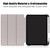 iPad mini 7 (2024) / mini 6 (2021) Painted Pattern TPU Horizontal Flip Leather Tablet Case with Three-folding Holder & Pen Slot & Sleep / Wake-up Function - Milky Way