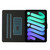 iPad mini 7 (2024) / mini 6 (2021) Pure Color Horizontal Flip Leather Tablet Case with Card Slots & Holder & Sleep / Wake-up Function - Dark Green