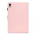 iPad mini 7 (2024) / mini 6 (2021) Pure Color Painting Horizontal Flip Leather Tablet Case with Card Slots & Holder & Lanyard & Sleep / Wake-up Function - Iron Tower