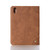 iPad mini 7 (2024) / mini 6 (2021) Retro Book Style Leather Tablet Case - Brown