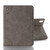 iPad mini 7 (2024) / mini 6 (2021) Retro Book Style Leather Tablet Case - Grey