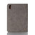 iPad mini 7 (2024) / mini 6 (2021) Retro Book Style Leather Tablet Case - Grey