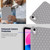 iPad mini 7 (2024) / mini 6 (2021) Rhombic TPU Tablet Case - Grey iPad mini 7 (2024) / mini 6 (2021) Rhombic TPU Tablet Case - Grey