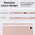iPad mini 7 (2024) / mini 6 (2021) Rhombic TPU Tablet Case - Pink
