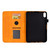 iPad mini 7 (2024) / mini 6 (2021) Rhombus Embossed Leather Smart Tablet Case - Khaki