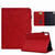 iPad mini 7 (2024) / mini 6 (2021) Rhombus TPU Smart Leather Tablet Case - Red