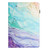 iPad mini 7 (2024) / mini 6 (2021) Sewing Litchi Texture Smart Leather Tablet Case - Oil Painting