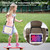iPad mini 7 (2024) / mini 6 (2021) Shockproof PC + Silicone Combination Tablet Case with Holder & Hand Strap & Shoulder Strap - Purple