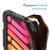 iPad mini 7 (2024) / mini 6 (2021) Shockproof Silicone + PC Protective Tablet Case with Holder & Shoulder Strap & Pen Slot - Black iPad mini 7 (2024) / mini 6 (2021) Shockproof Silicone + PC Protective Tablet Case with Holder & Shoulder Strap & Pen Slot - Black
