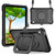 iPad mini 7 (2024) / mini 6 (2021) Silicone + PC Bracelet Holder Tablet Case - Black