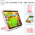 iPad mini 7 (2024) / mini 6 (2021) Silicone + PC Bracelet Holder Tablet Case - Rose Gold