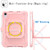 iPad mini 7 (2024) / mini 6 (2021) Silicone + PC Bracelet Holder Tablet Case - Rose Gold