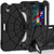iPad mini 7 (2024) / mini 6 (2021) Silicone + PC Shockproof Protective Tablet Case - Black