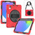 iPad mini 7 (2024) / mini 6 (2021) Silicone Hybrid PC Tablet Case with Grip Holder & Shoulder Strap - Red iPad mini 7 (2024) / mini 6 (2021) Silicone Hybrid PC Tablet Case with Grip Holder & Shoulder Strap - Red