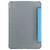 iPad mini 7 (2024) / mini 6 (2021) Silk Texture Horizontal Deformation Flip Tablet Leather Case with Holder - Blue